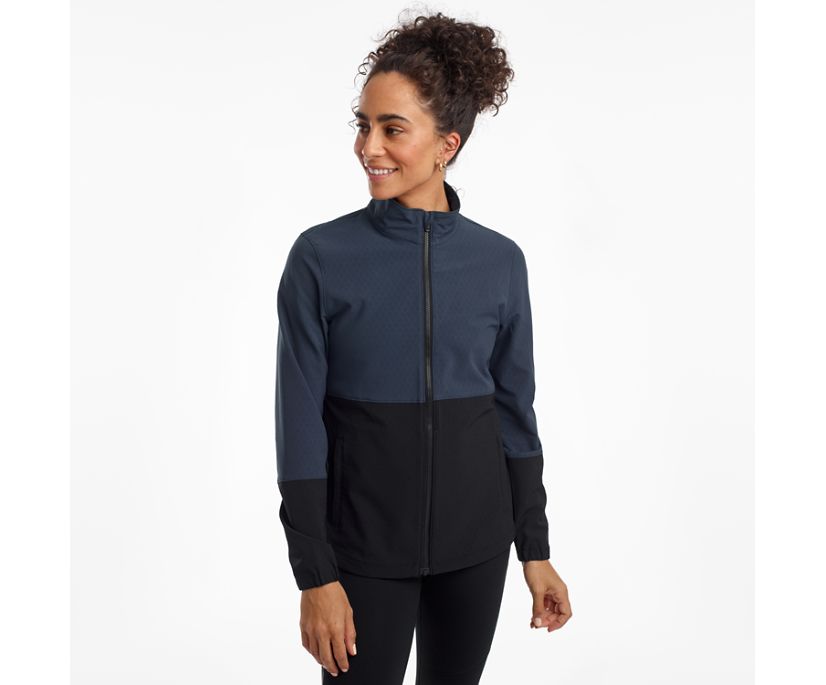 Saucony Bluster Women's Jackets Black | Canada 266YXFU